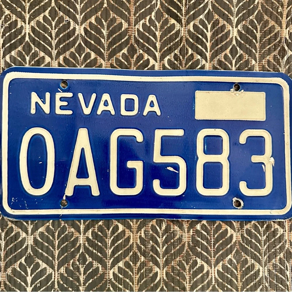 Nevada License Plate